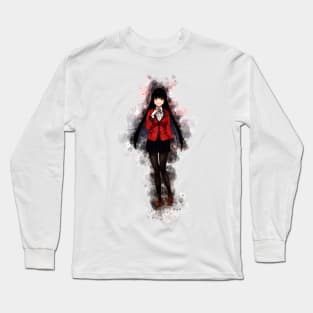 Kakegurui - Yumeko *watercolor* Long Sleeve T-Shirt